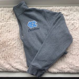 Gray North Carolina Quarter Zip